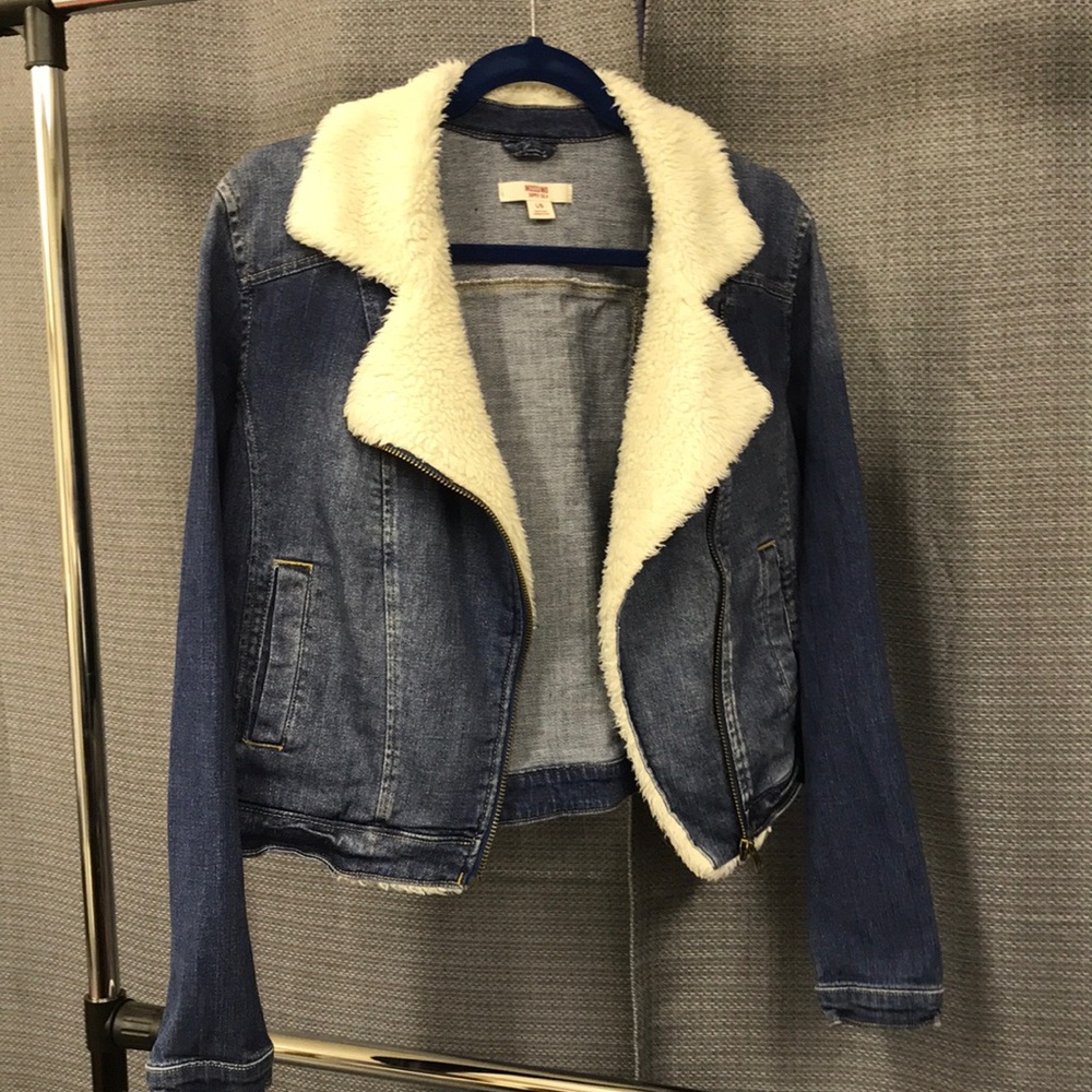 Sherpa Jean Jacket